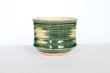 Photo2: Mino ware tea bowl Oribe Kezuri chawan Matcha Green Tea Japan (2)