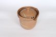Photo8: Tokoname ware Japanese tea pot isshin carved cover ceramic tea strainer 180ml (8)