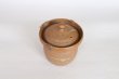 Photo7: Tokoname ware Japanese tea pot isshin carved cover ceramic tea strainer 180ml (7)