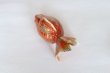 Photo8: Japanese Goldfish Statue Figurine Kutani Porcelain red sai W16cm (8)