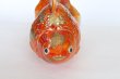 Photo6: Japanese Goldfish Statue Figurine Kutani Porcelain red sai W16cm (6)