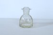 Photo3: Japanese Soy Sauce Dispenser Bottle Hirota glass octagonal amber 50ml (3)