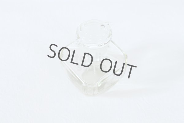 Photo7: Japanese Soy Sauce Dispenser Bottle Hirota glass square amber 50ml (7)