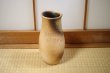 Photo5: Shigaraki Japanese pottery Vase tsuchi kinkamiyabi H 26cm (5)