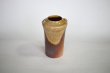Photo8: Shigaraki pottery Japanese small vase mimi inka H 105mm (8)