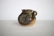 Photo7: Shigaraki pottery Japanese small vase kataturu H 70mm (7)