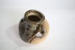 Photo6: Shigaraki pottery Japanese small vase kataturu H 70mm (6)