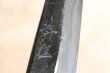 Photo3: Shokei Funaki white 2 steel Lacquer wisteria string cord handle Sashimi Sujihiki knife 180mm (3)