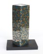 Photo3: Kutani porcelain Aotibu Japanese bud vase H18.5cm with stand (3)