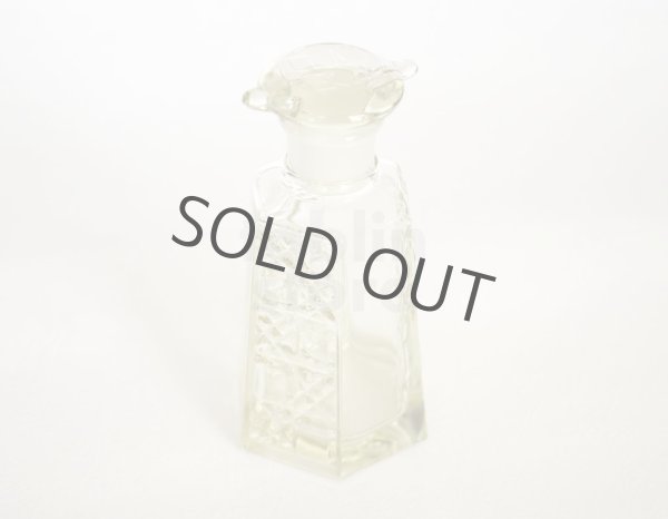 Photo4: Japanese Soy Sauce Dispenser Bottle Hirota glass kagome old color 130ml (4)