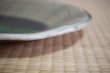 Photo4: Shigaraki pottery Japanese Serving plate harukusa washoku green 41cm (4)