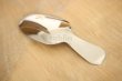 Photo3: Japanese green tea leaves spoon ellipse stainless 9.5cm (3)