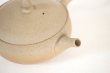 Photo6: Tokoname Japanese tea pot Gyokko pottery tea strainer flat shape yakishime 250ml (6)