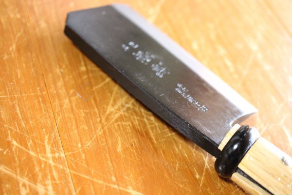 Photo11: Igarashi Japanese Nata Hatchet knife woodworking sk steel 135mm (11)