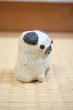 Photo6: pug dog Shigaraki pottery Japanese doll H6cm (6)