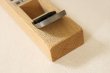 Photo2: Japanese smoothing plane Tsunesaburo SKH51 steel Easy maintenance blade small (2)