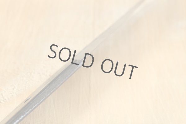 Photo7: Shokei blank blade Kurouchi white 2 steel Hanmaru Tanto Fixed Blade Knife 70mm (7)