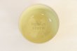 Photo9: Kiyomizu Kyoto porcelain Japanese matcha tea bowl chawan Rinzan light yellow  (9)