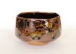 Photo7: Mino ware pottery Japanese tea ceremony bowl Matcha chawan bekko glaze miyabi (7)