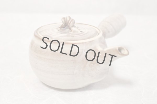 Photo13: Hagi ware Senryuzan climbing kiln Japanese tea pot kyusu hinerite 360ml (13)