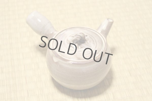 Photo4: Hagi ware Senryuzan climbing kiln Japanese tea pot kyusu hinerite 360ml (4)