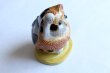 Photo7: Japanese Lucky Cat Kutani Porcelain Maneki Neko yonhachi oukoku H 14.5cm  (7)