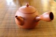 Photo3: Tokoname pottery YT Japanese tea pot kyusu shudei Komatsu red 220ml (3)