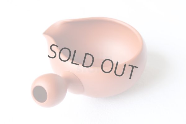 Photo2: Tokoname ware Japanese tea Yusamashi YT red shu mat Shoryu 280ml (2)