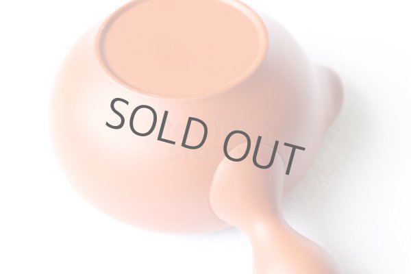 Photo6: Tokoname ware Japanese tea Yusamashi YT red shu mat Shoryu 280ml (6)