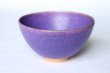 Photo2: Kiyomizu sd pottery Japanese matcha tea ceremony bowl murasaki shikibu purple (2)