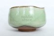 Photo2: Mino yaki ware Japanese tea bowl green glaze chawan Matcha Green Tea (2)