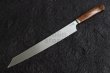 Photo3: SAKAI TAKAYUKI Limited Edition Sugihara Handle Ginsan Yasuki silver-3 steel Suminagashi Kiritsuke Sashimi 300mm (3)