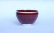Photo2: Arita porcelain Japanese tea cups tatsusa ruby red Shinemon kiln 170ml (2)