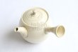 Photo9: Tokoname Japanese tea pot kyusu ceramic strainer Kenji shin nerikomi 360ml (9)