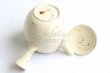 Photo4: Tokoname Japanese tea pot kyusu ceramic strainer Kenji shin nerikomi 360ml (4)