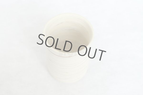 Photo6: Tokoname Japanese tea cups kumi Yunomi Nerikomi Kenji (6)