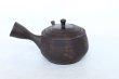 Photo4: Tokoname YT Japanese tea pot kyusu Gyokko pottery tea strainer hidasuki 150ml (4)