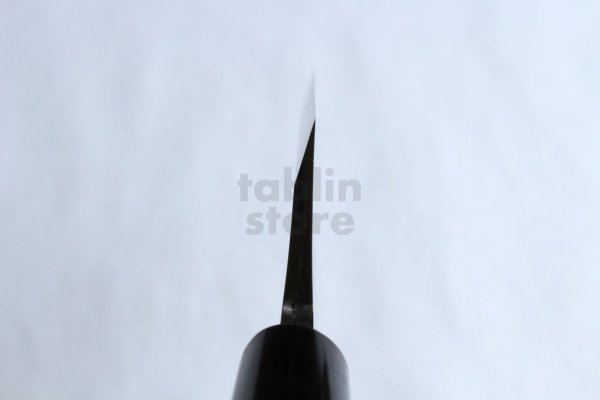 Photo9: Honyaki water quenching SAKAI TAKAYUKI Deba knife Yasuki White-2 steel (9)