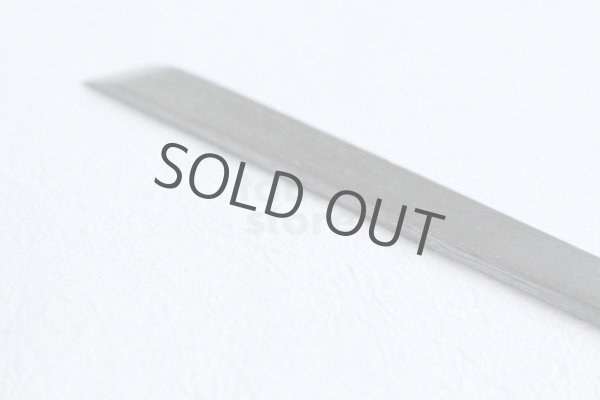 Photo5: Kiridashi shiragaki kogatana wood grain Takao Shibano Japanese Knife yasuki blue-2 steel 12mm (5)