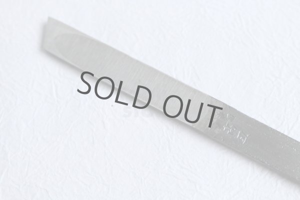 Photo3: Kiridashi shiragaki kogatana wood grain Takao Shibano Japanese Knife yasuki blue-2 steel 12mm (3)