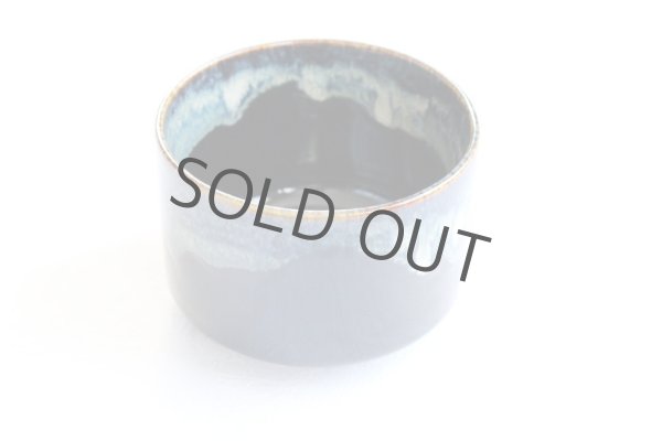 Photo2: Tokoname ware tea bowl Tenmoku nagashi chawan Matcha Green Tea Japanese (2)