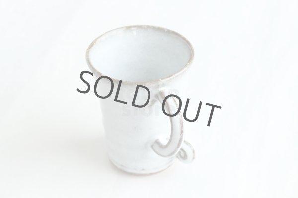 Photo9: Hagi Senryuzan climbing kiln Japanese pottery mug coffee cup tebineri  (9)