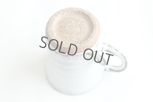 Photo7: Hagi Senryuzan climbing kiln Japanese pottery mug coffee cup tebineri  (7)