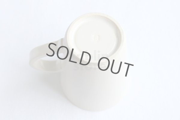 Photo8: Kiyomizu Japanese pottery tea mug coffee cup Daisuke itome white 250ml (8)