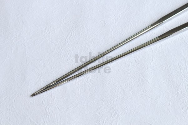 Photo3: Moribashi Chopsticks all stainless Sakai Takayuki Japanese sushi chef tool 15cm (3)
