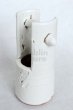 Photo7: Hagi yaki ware Japanese vase white glaze teoka en Seigan H 23.5cm (7)