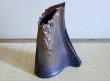 Photo1: Shigaraki Japanese pottery Vase tsuchi shato H 31cm (1)
