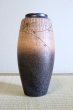 Photo2: Shigaraki Japanese pottery Vase tsuchi hanamo H 30cm (2)
