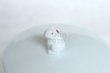 Photo8: Arita imari sd Porcelain Japanese tea pot kyusu white hakuji rabbit 330ml (8)