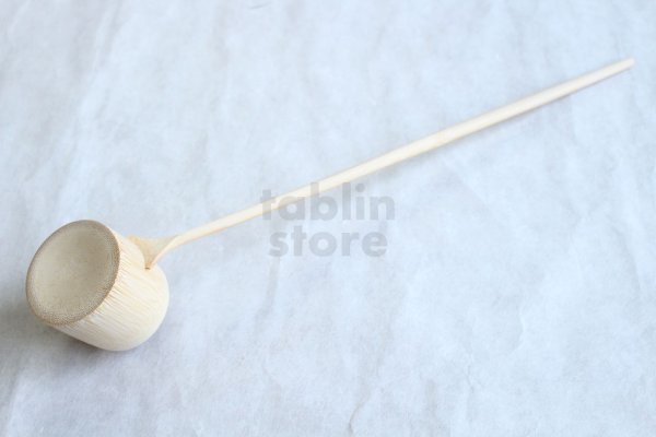 Photo7: Japanese teathings bamboo ladle HISHAKU 41cm Furo-and-Ro Yasaburo Suikaen (7)